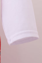 Load image into Gallery viewer, Red tree embroidery plaid jumpsuit set