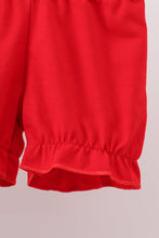 Load image into Gallery viewer, Blue christmas character print bloomer set