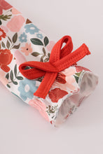 Load image into Gallery viewer, Fox embroidery floral print bubble