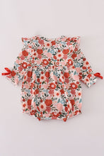 Load image into Gallery viewer, Fox embroidery floral print bubble