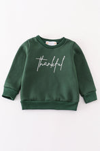 Load image into Gallery viewer, Forest thankful fleece mom&me sweatshirt