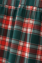 Load image into Gallery viewer, Forest merry christmas plaid mom&me dress