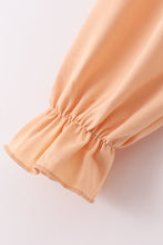 Load image into Gallery viewer, Khaki christmas tree applique women dress