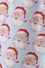 Load image into Gallery viewer, Blue christmas santa claus men pajamas pants