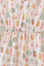 Load image into Gallery viewer, Nutcracker print tiered mom dress