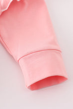 Load image into Gallery viewer, Pink believe embroidery ruffle bubble