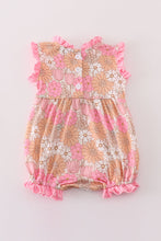 Load image into Gallery viewer, Retro Floral ruffle girl bubble