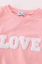 Load image into Gallery viewer, Valentine's day love french knot mom&me top