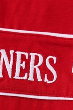 Load image into Gallery viewer, Red sooners embroidery boy set