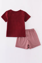 Load image into Gallery viewer, Maroon Hail State embroidery set