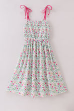 Load image into Gallery viewer, Meadow delight smocked mom dress