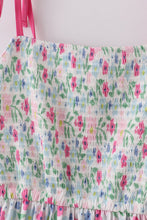 Load image into Gallery viewer, Meadow delight smocked mom dress