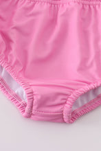 Load image into Gallery viewer, Blushing rose garden print girl 2pc swimsuit