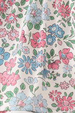 Load image into Gallery viewer, Vintage floral print ruffle shorts set
