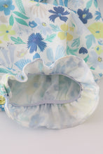 Load image into Gallery viewer, Yellow floral character applique bubble