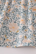 Load image into Gallery viewer, Fall floral print ruffle pants set