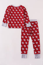 Load image into Gallery viewer, Alabama roll tide elephant print bamboo pajamas set