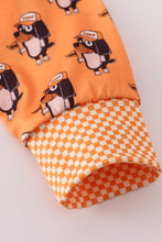 Load image into Gallery viewer, Orange Tennessee go vols print pajamas pants set