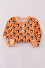 Load image into Gallery viewer, Orange Tennessee go vols print pajamas pants set