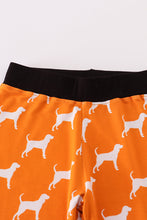 Load image into Gallery viewer, Orange Tennessee bamboo pajamas set