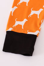 Load image into Gallery viewer, Orange Tennessee bamboo pajamas set