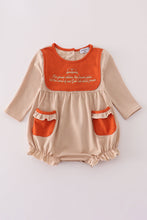 Load image into Gallery viewer, Rust isaiah embroidery bubble