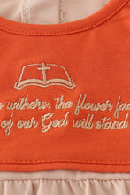 Load image into Gallery viewer, Rust isaiah embroidery dress