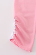 Load image into Gallery viewer, Purple puppy french knot stripe pants set