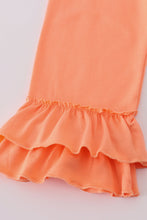 Load image into Gallery viewer, Floral print smocked ruffle pants set