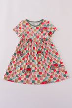 Load image into Gallery viewer, Checkered bamboo dress