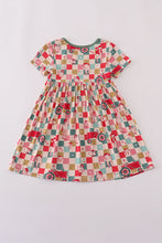 Load image into Gallery viewer, Checkered bamboo dress