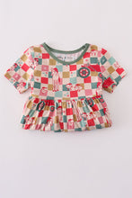 Load image into Gallery viewer, Checkered bamboo dress