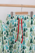 Load image into Gallery viewer, Green christmas tree print dad pajamas pants set