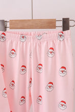 Load image into Gallery viewer, Christmas santa claus print ruffle pants set