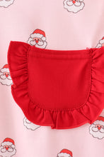 Load image into Gallery viewer, Christmas santa claus print ruffle pants set