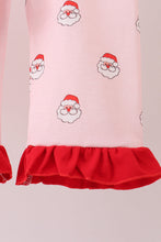 Load image into Gallery viewer, Christmas santa claus print ruffle pants set