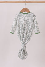 Load image into Gallery viewer, Green christmas tree print gown