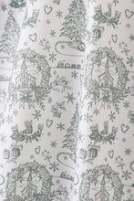 Load image into Gallery viewer, Green christmas tree print mom pajama