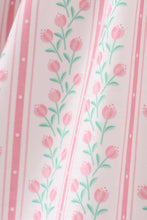 Load image into Gallery viewer, Floral tulip smocked ruffle dress