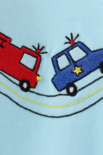 Load image into Gallery viewer, Blue vehicle emboridery bubble