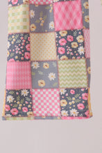 Load image into Gallery viewer, Yellow floral checkered ruffle jumpsuit