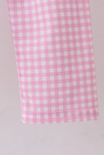 Load image into Gallery viewer, Black cow bow ruffle pants set