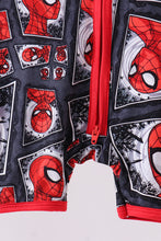 Load image into Gallery viewer, Red character bamboo romper