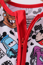 Load image into Gallery viewer, Red character bamboo romper