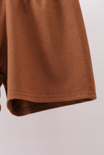 Load image into Gallery viewer, Western cowboy boots smocked shorts set