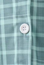 Load image into Gallery viewer, Duck embroidery button down plaid shirt