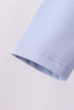 Load image into Gallery viewer, Blue active flare pants set