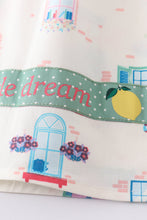 Load image into Gallery viewer, Platinum balcony ruffle dress