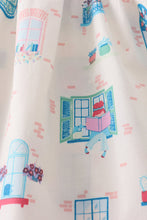 Load image into Gallery viewer, Platinum balcony print girl set