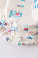 Load image into Gallery viewer, Platinum balcony print dot baby bubble